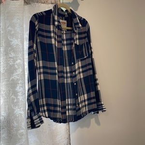 Plaid shirt size medium